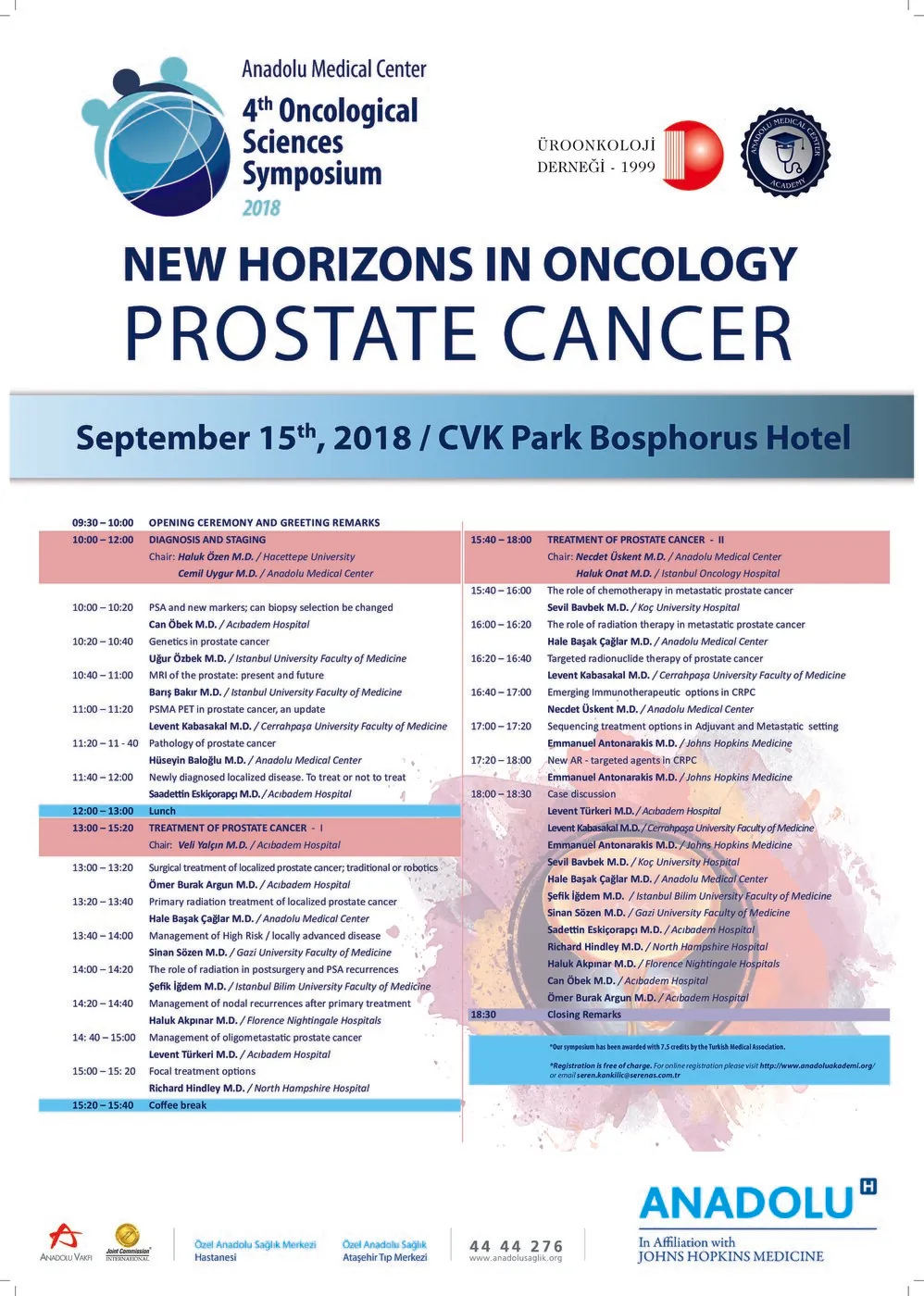 4th Oncological Sciences Symposium