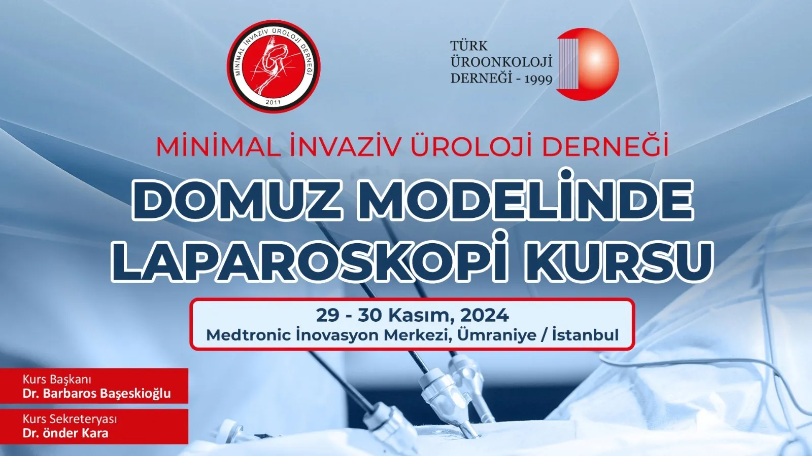 Domuz Modelinde Laparoskopi Kursu