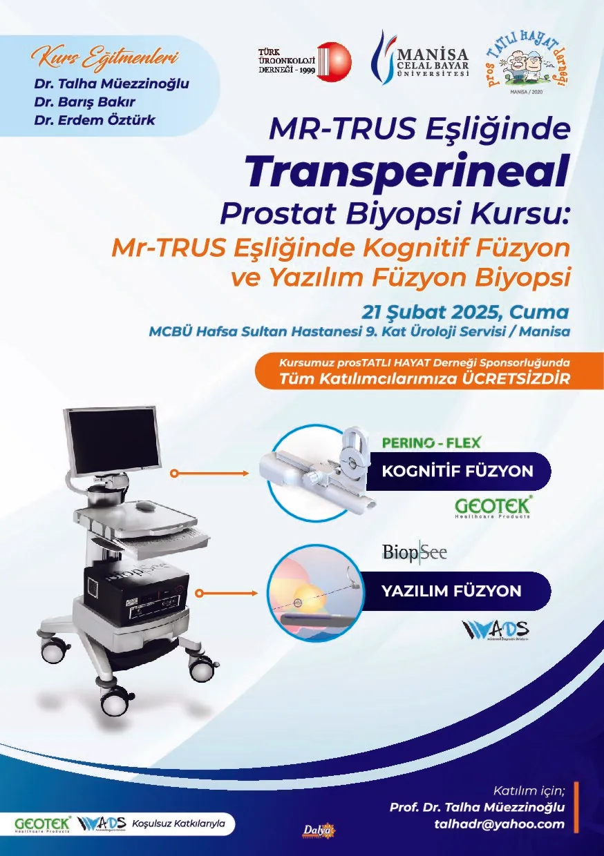Transperineal Prostat Biyopsi Kursu